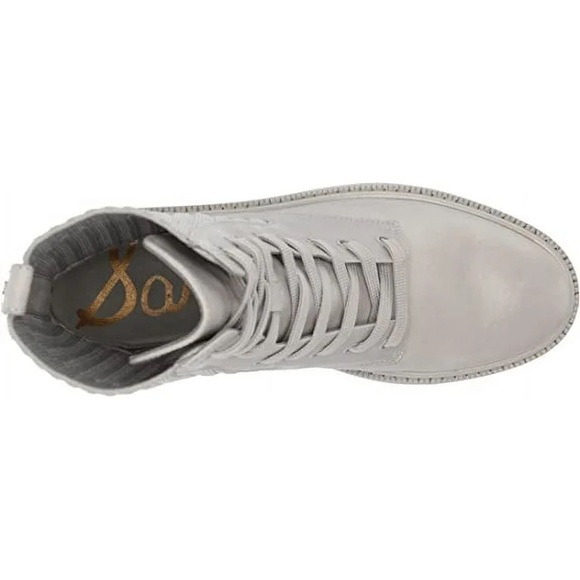 Sam Edelman Lydell Mixed Media Combat Boot - Picture 7 of 8